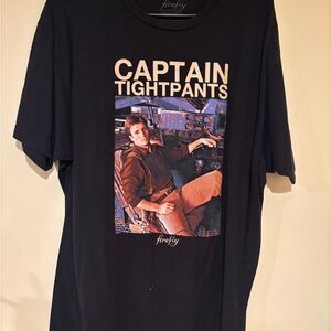 Ripple Junction Black Captain Tightpants Tee